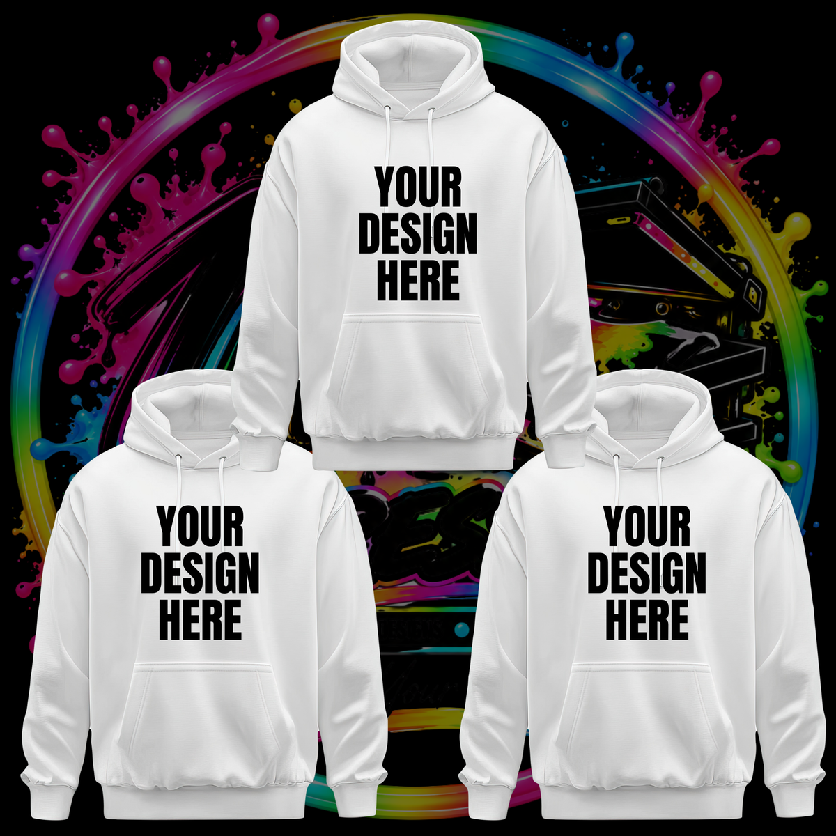Custom Hoodie | Upload Your Own Design