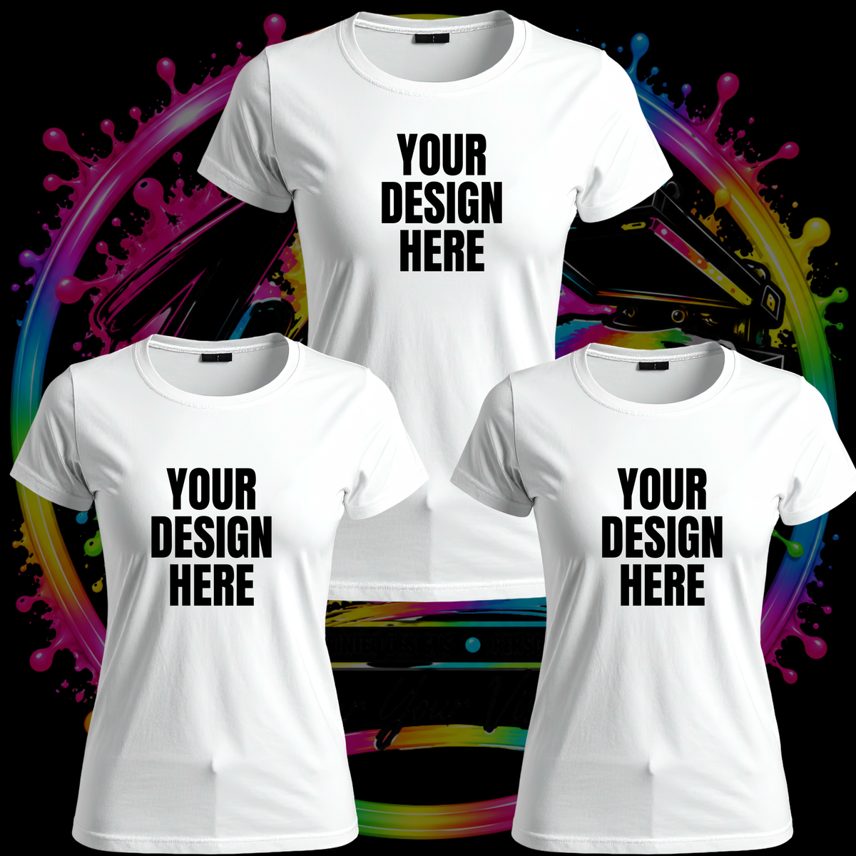 Custom T-Shirt | Upload Your Own Design