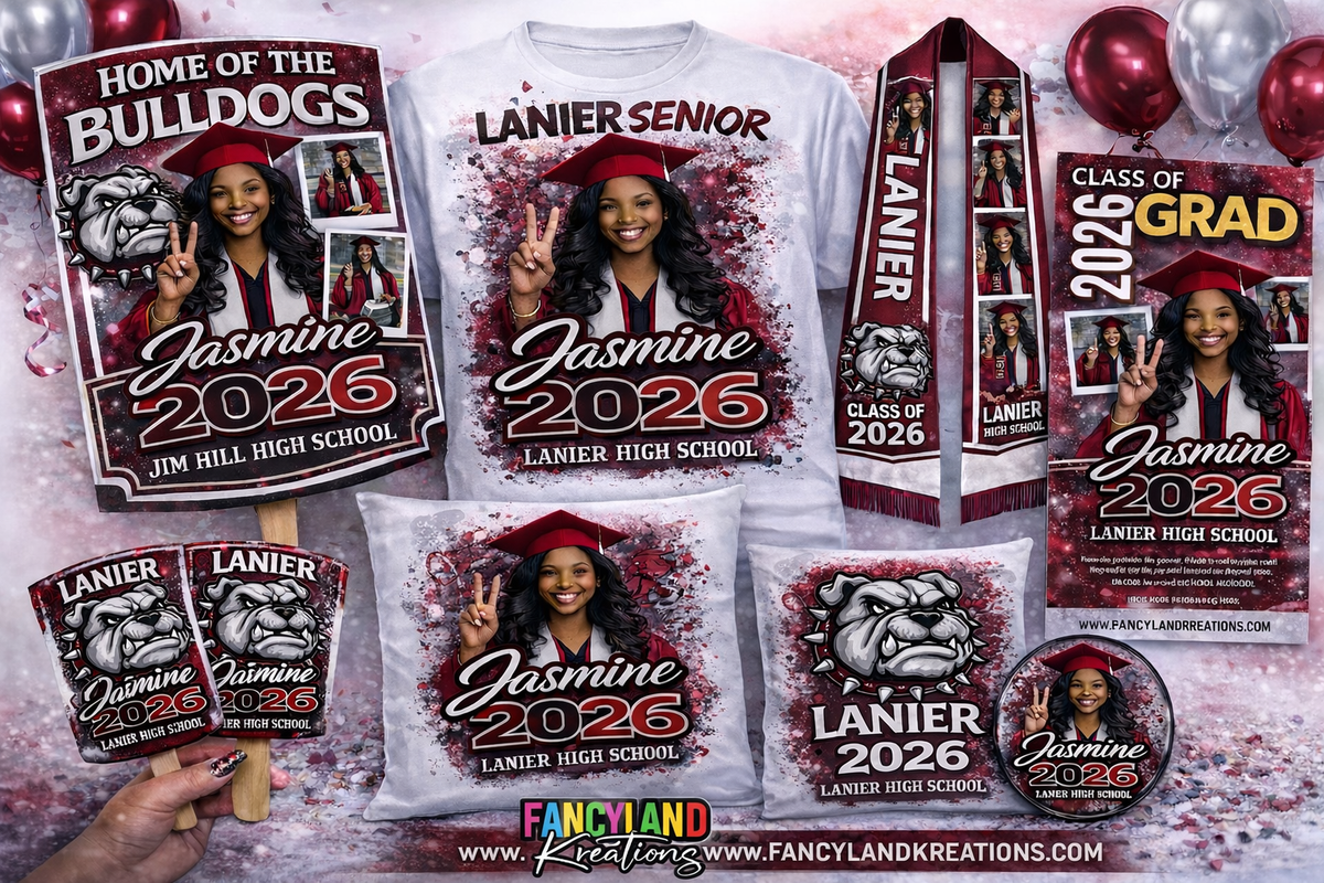 Lanier High School Class of 2026 Graduation Bundle